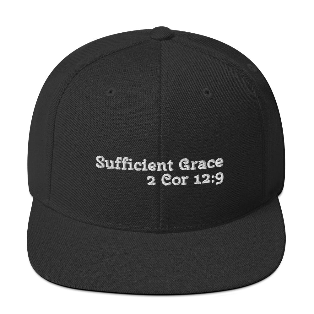 Snapback "Sufficient Grace" Cap