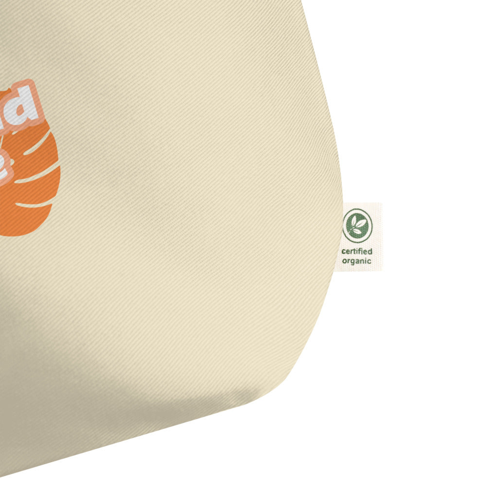 Large organic tote bag