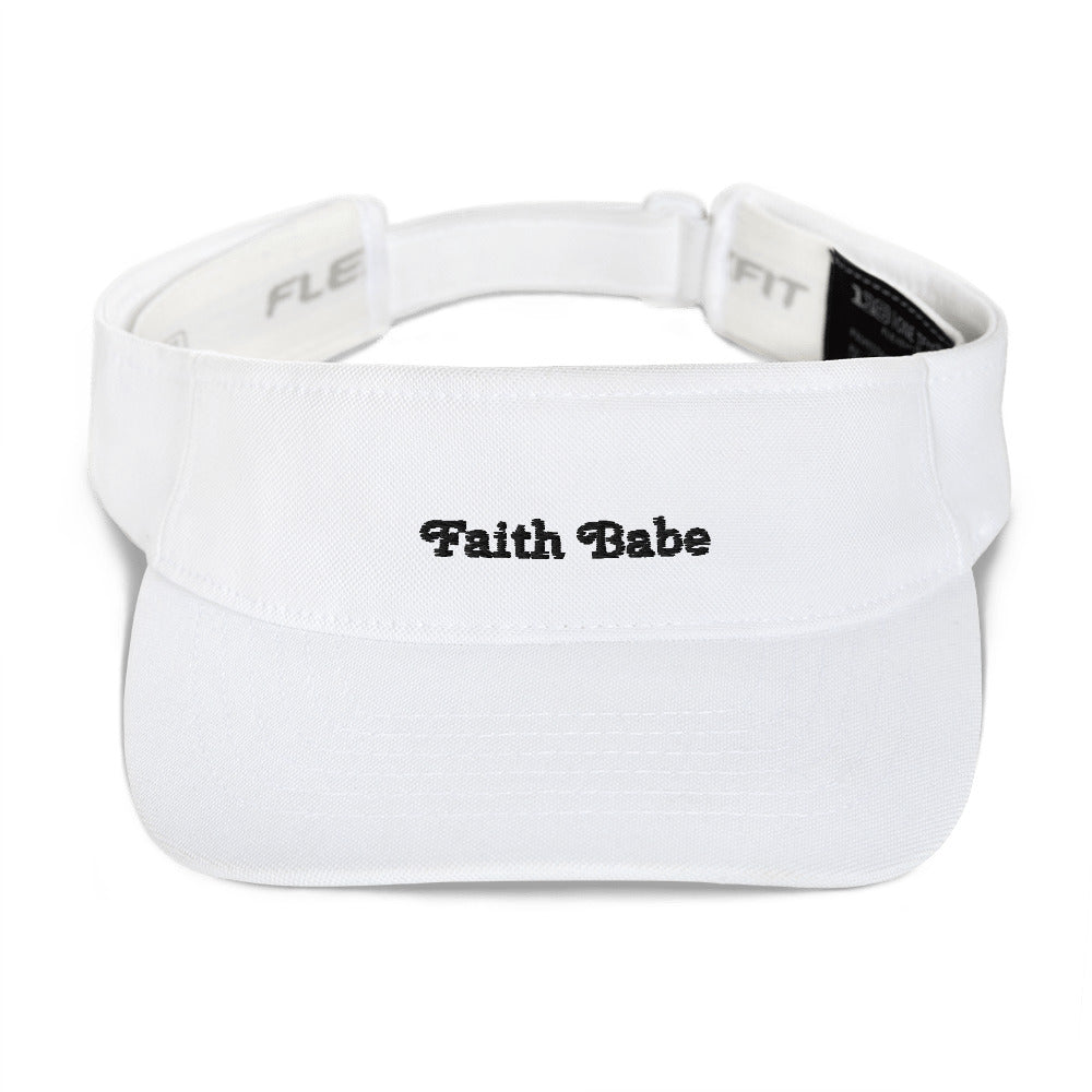 Faith Babe Visor - White