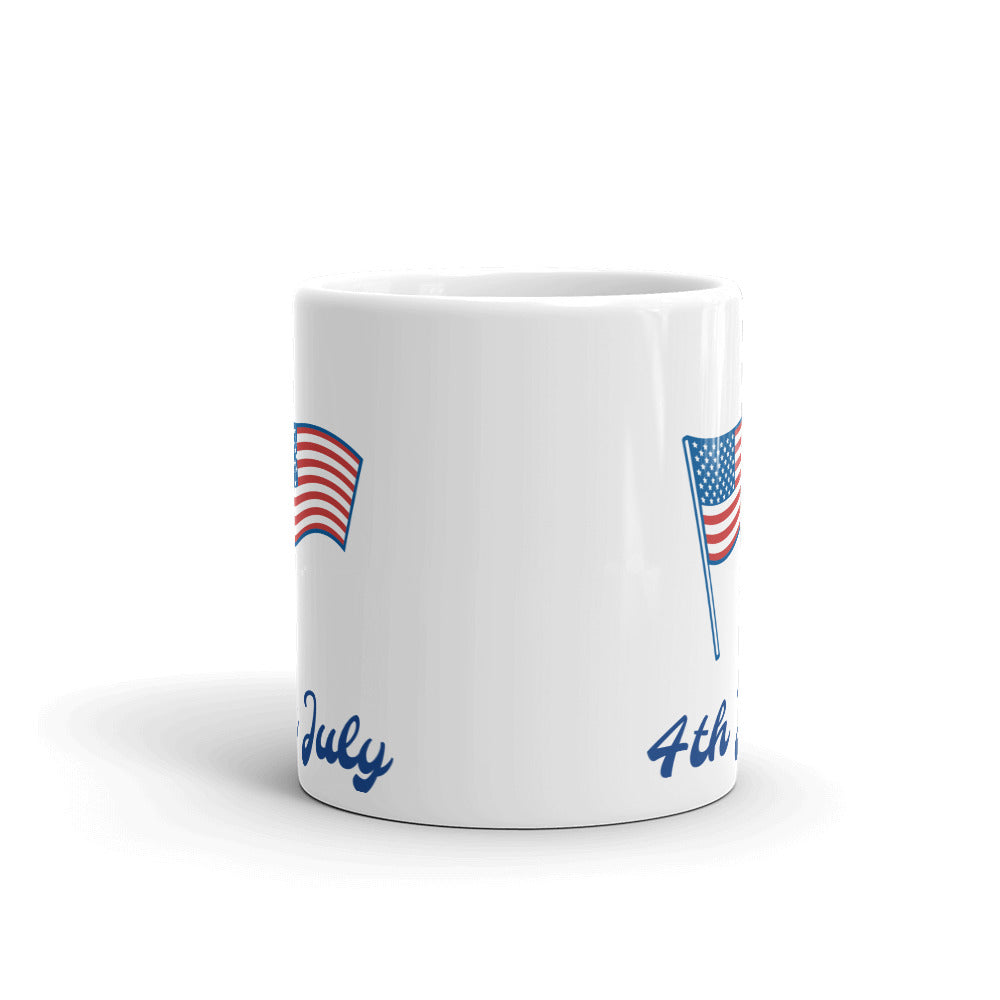 4th July Flag Mug