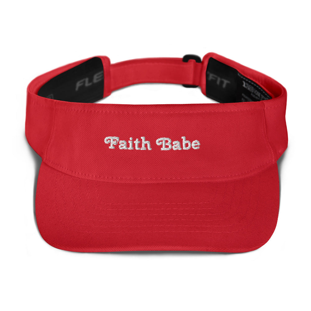 Faith Babe Visor - Red