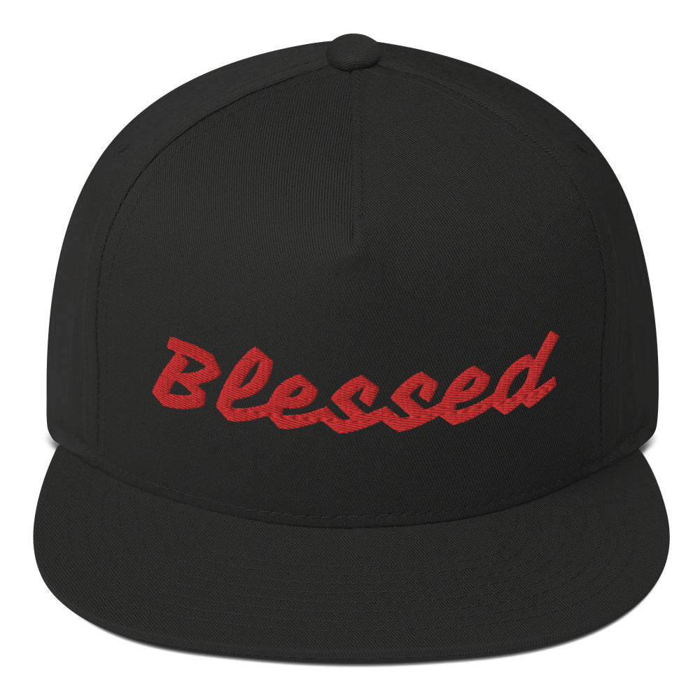 Flat Bill embroidered Cap, (2 Colours)