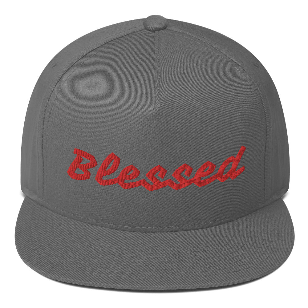 Flat Bill embroidered Cap, (2 Colours)