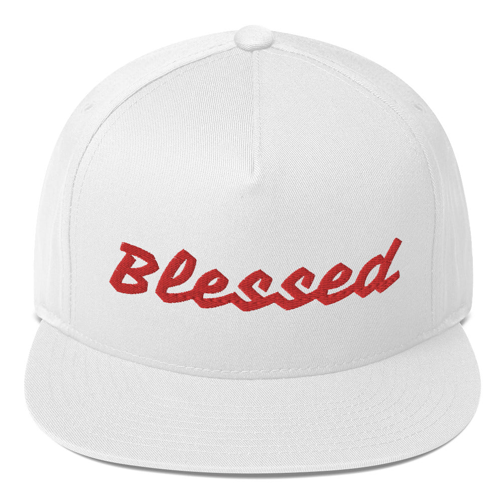 Flat Bill embroidered Cap, (2 Colours)