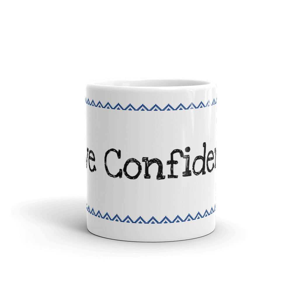 Blue confidence Mug