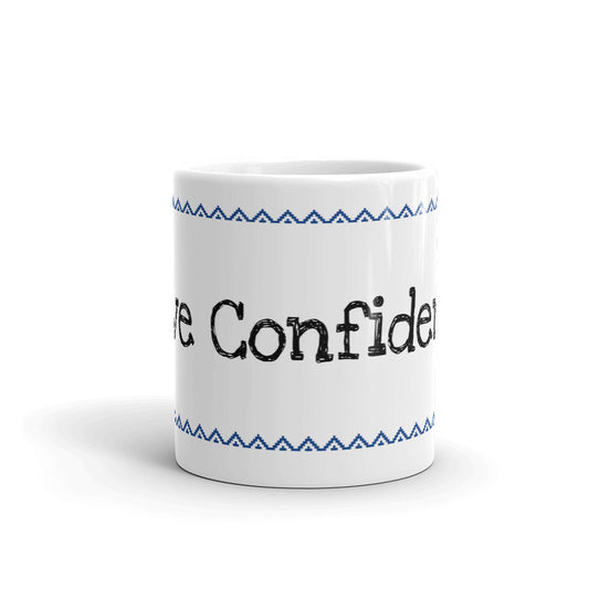 Blue confidence Mug