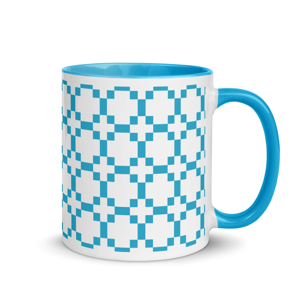 Retro Mug with Color Inside
